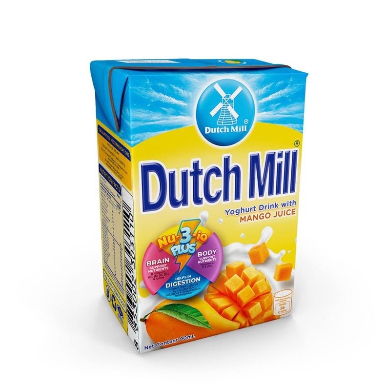 Dutch Mill Yoghurt Drink Mango 90Ml | Shopee Philippines