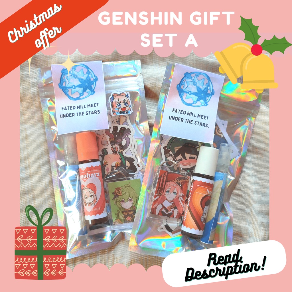 Limited Edition Genshin Gift Set A Shopee Philippines