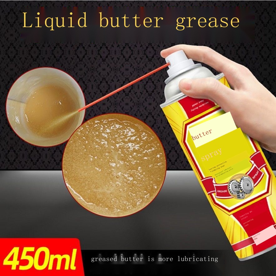 Liquid butter spray high temperature hand car door lock bearing gear abnormal noise mechanical
