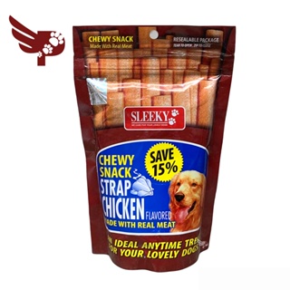 ♈▲Sleeky Chewy Snack Strap 175g - Chicken Flavor - Dog Treats - petpoultryph