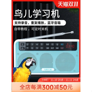 Bird learning machine repeater starling myna parrot learning talking machine bluetooth player record