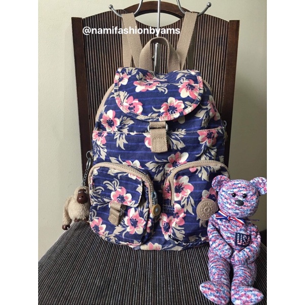 Kipling floral backpack small Shopee Philippines