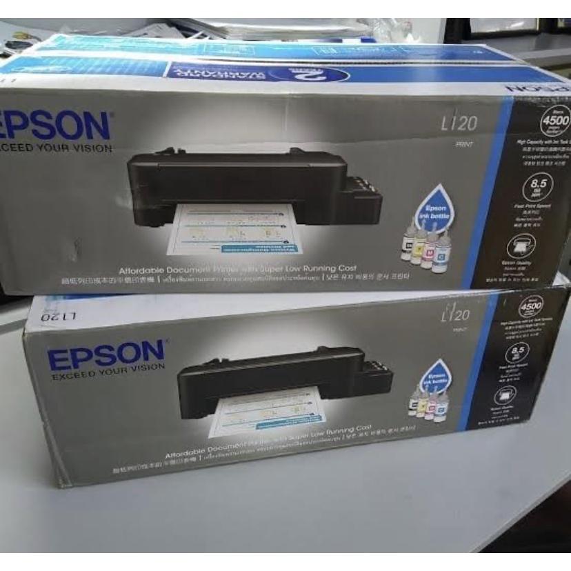 Epson L120 Full Setfree Inks Complete Set Shopee Philippines 5785