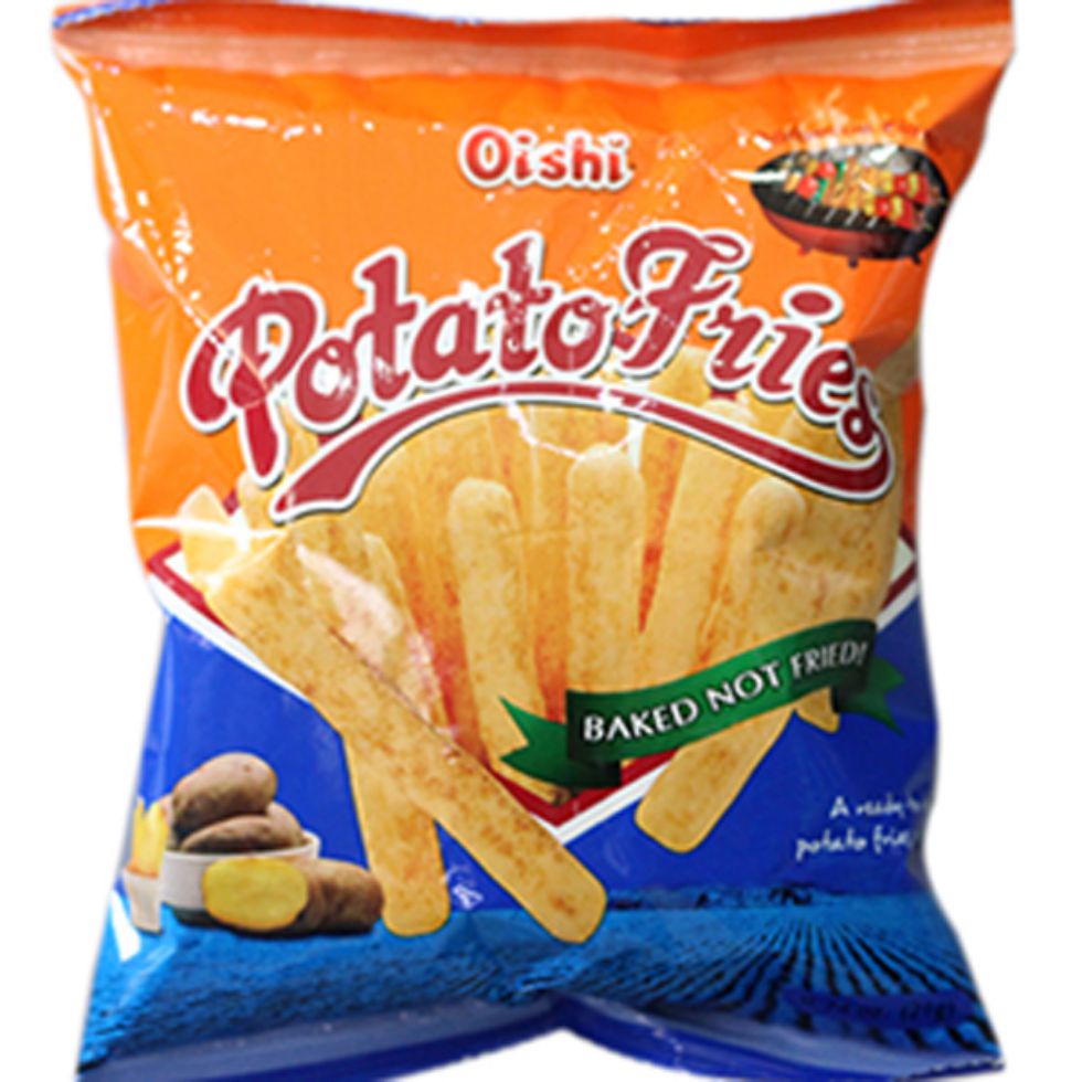 Oishi Potato Fries Barbeque Flavor 21g Shopee Philippines