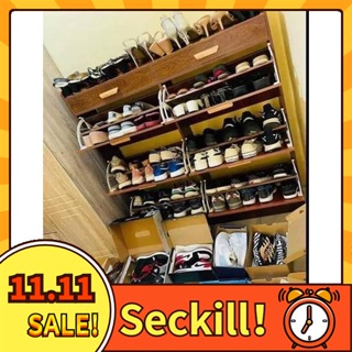 【Ready Stock】6 Door Flip Shoe Cabinet with Drawer #6