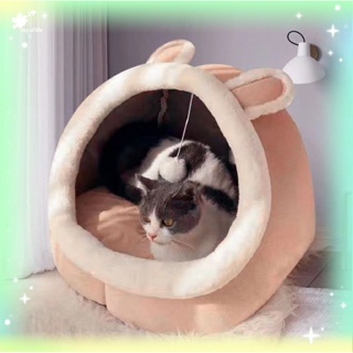 Fast Delivery Cat Bed Removable Washable Cat Dog House Indoor Warm Comfortable Pet Dog Bed Pet Nest