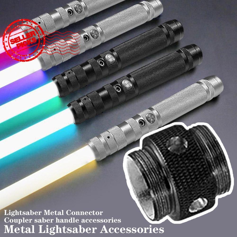 Lightsaber Coupler Metal Connector Screw Pommel Saber Accessories Hilt