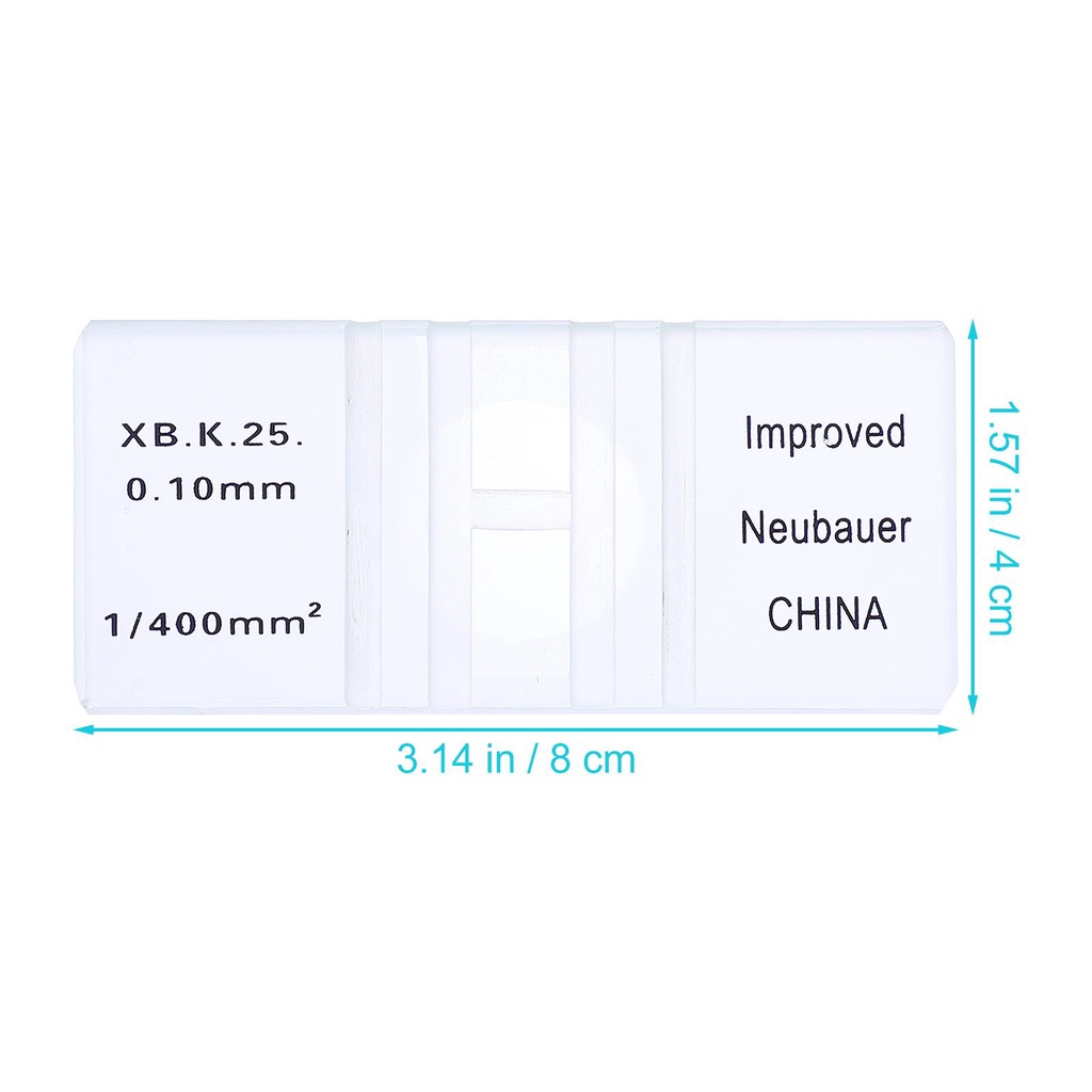 1 Pc Yeast Counting Chamber Neubauer Cell Counting Chamber Blood Counting Board Cell Counting Board