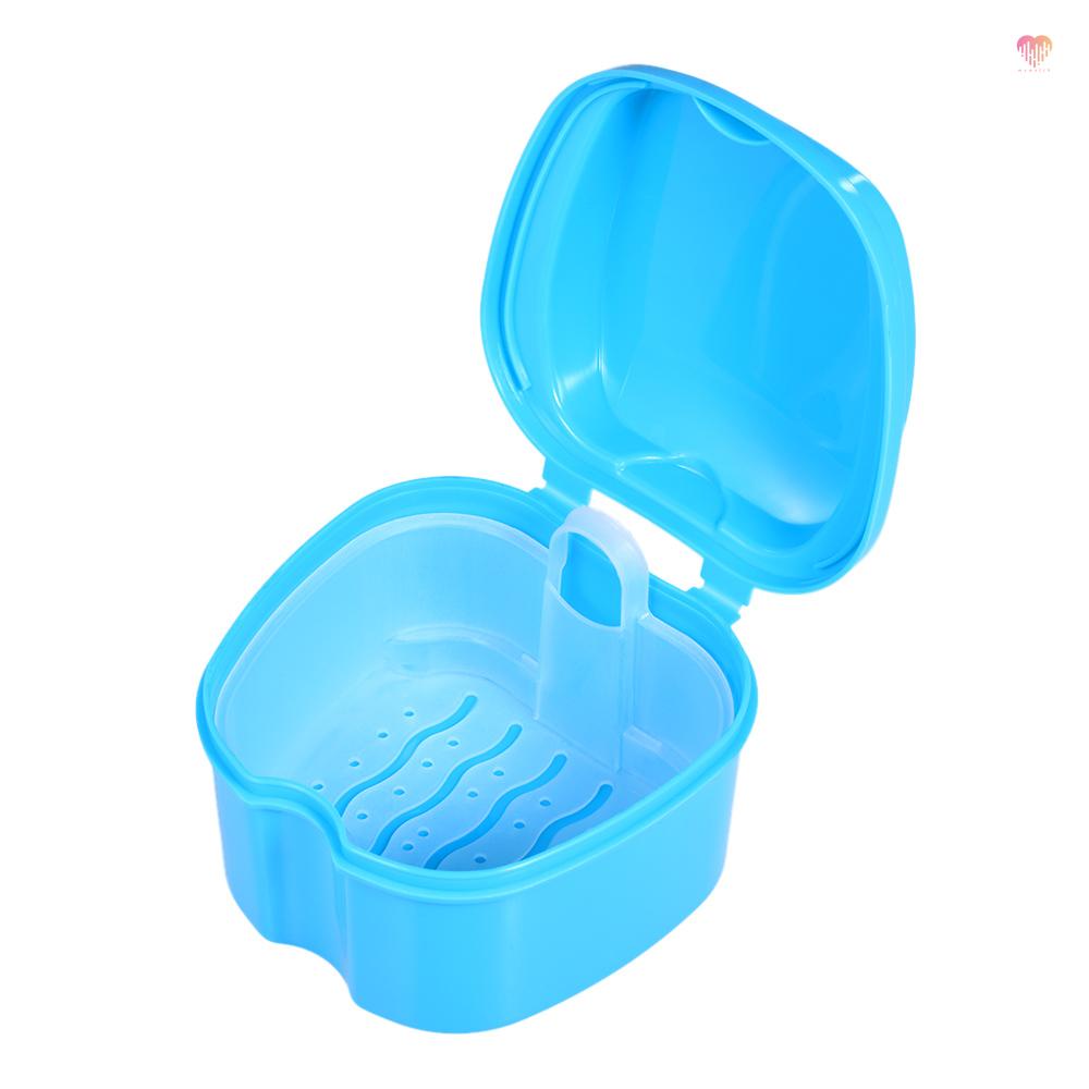 (mwa2ph)Denture Bath Box Case Dental False Teeth Storage Box Cleaning ...