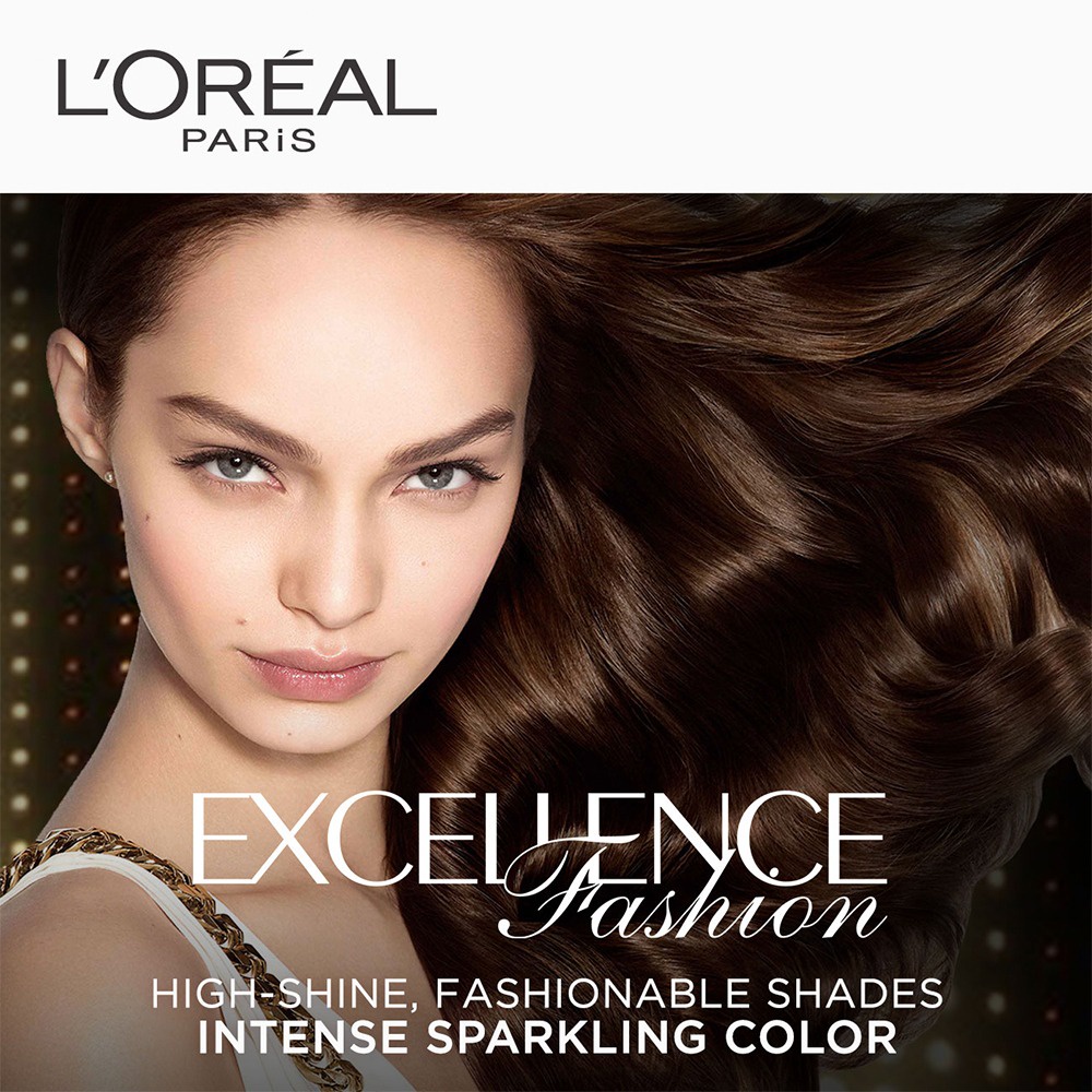 [spotgoods]LOreal Paris Excellence Fashion Ultra Lights Set of 2 in 02 Golden Brown - Haircolor P