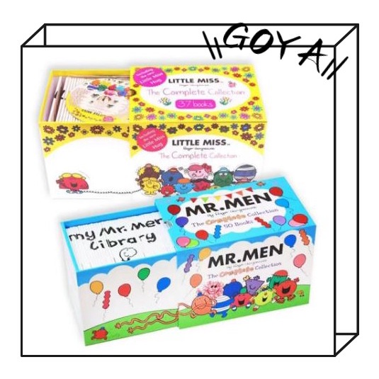 cod Little Miss books Mr Men Books Set Children English Story Books 50 pcs brand new boxed set