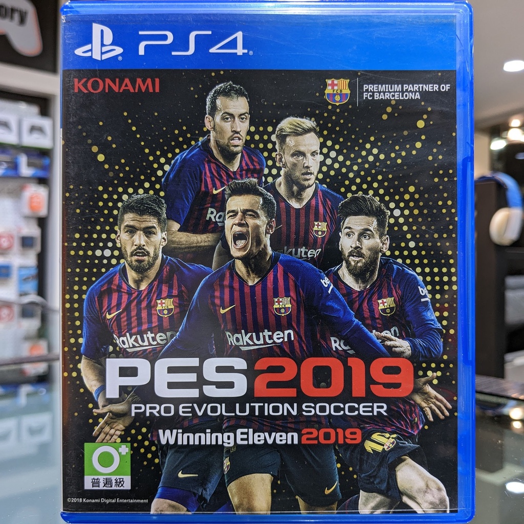 (English) 2nd Hand PS4 PES 2019 PS4 Games Second PS4 Disks (Playable With PS5 Pro Evolution