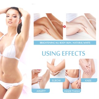 60ml Instant Whitening Cream Underarm Armpit Whitening Cream Legs Knees Private Parts Body Whitening #4