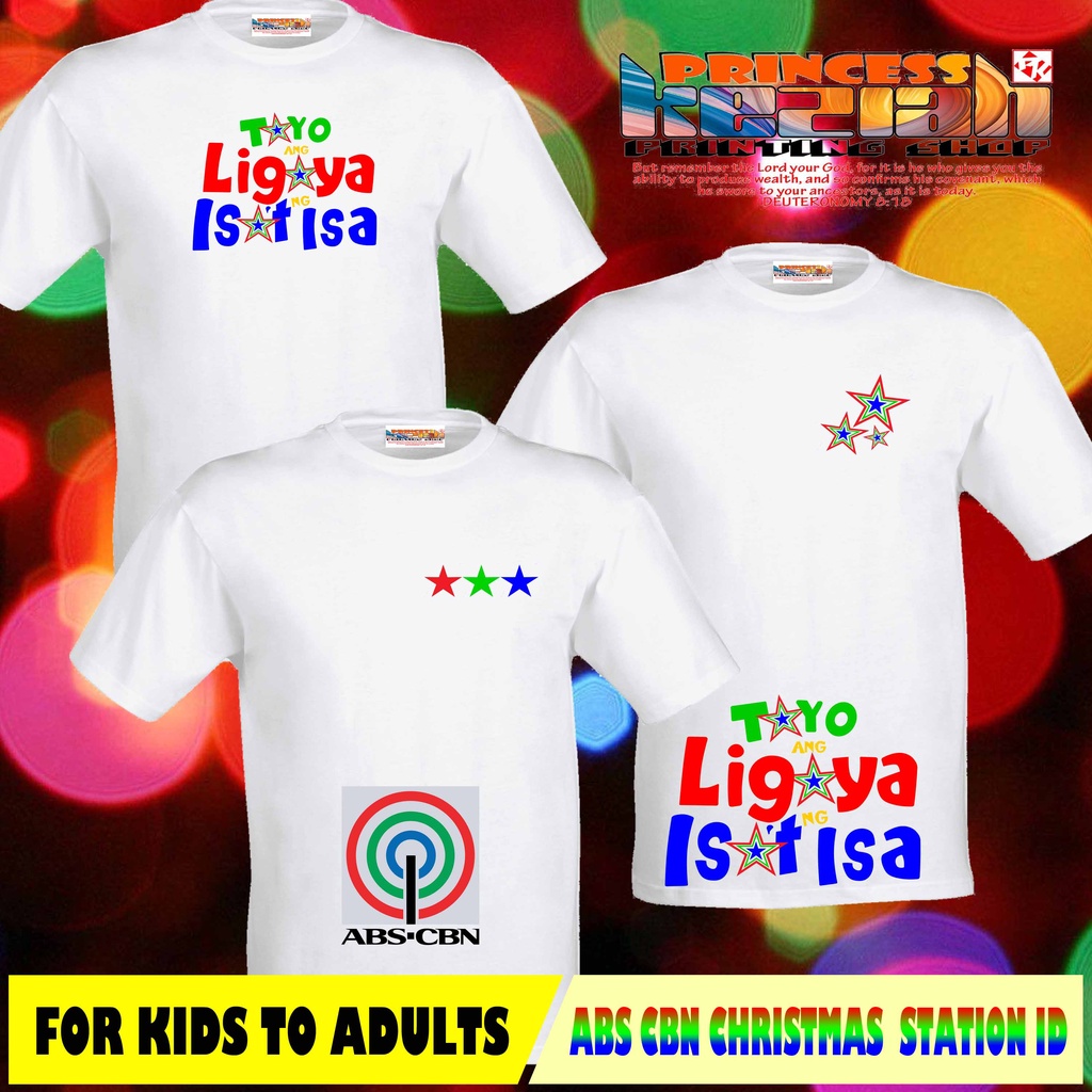 ABS CBN Christmas I.D. 2022 Shirt / Tayo ang Ligaya sa Isa't Isa