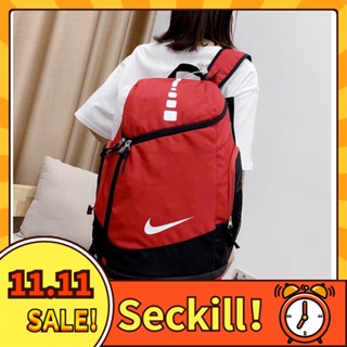 【Ready Stock】Nike Elite Backpack  Large Capacity Student School Bag Basketball Training Bag Travel B #1