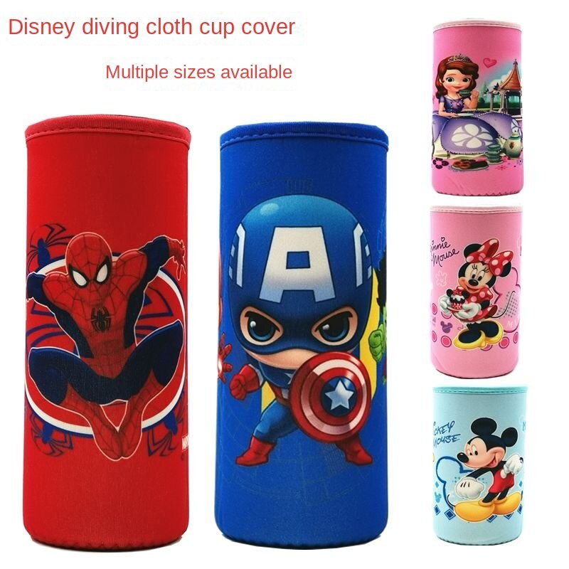 Disney Cup Holder Marvel Spiderman Ultraman Mickey Accessories Water