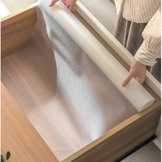 45*150CM EVA Waterproof Shelf Drawer Liner Non Slip Cover Mat