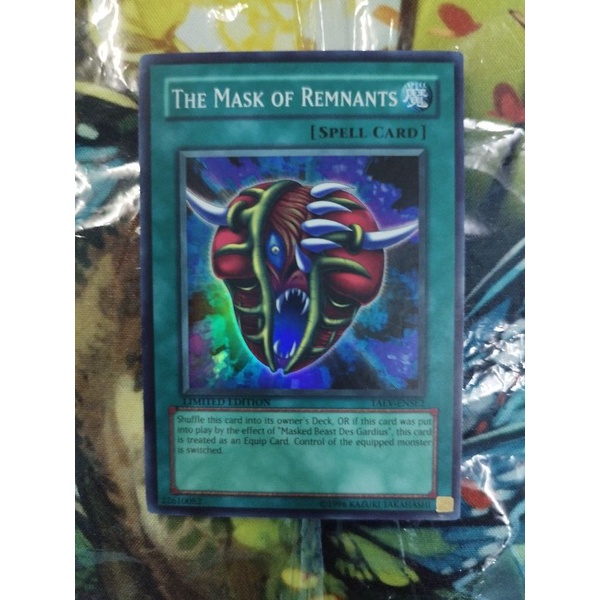 Yugioh TCG The Mask of Remnants Shopee Philippines