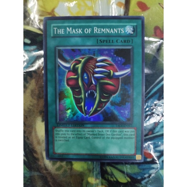 Yugioh Tcg The Mask Of Remnants Shopee Philippines