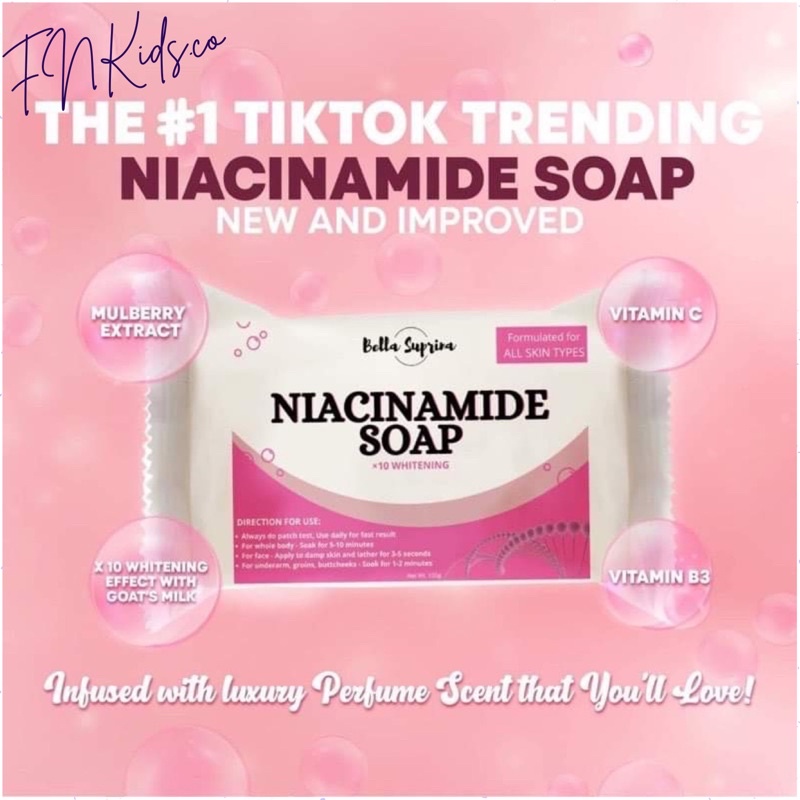 Niacinamide Whitening Soap | Shopee Philippines