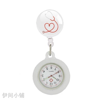 ◙10pcs/Lot Stethoscope Icon Heart Love Retractable Hospital Medical Nurse Doctor Hang Clips Pocket #5