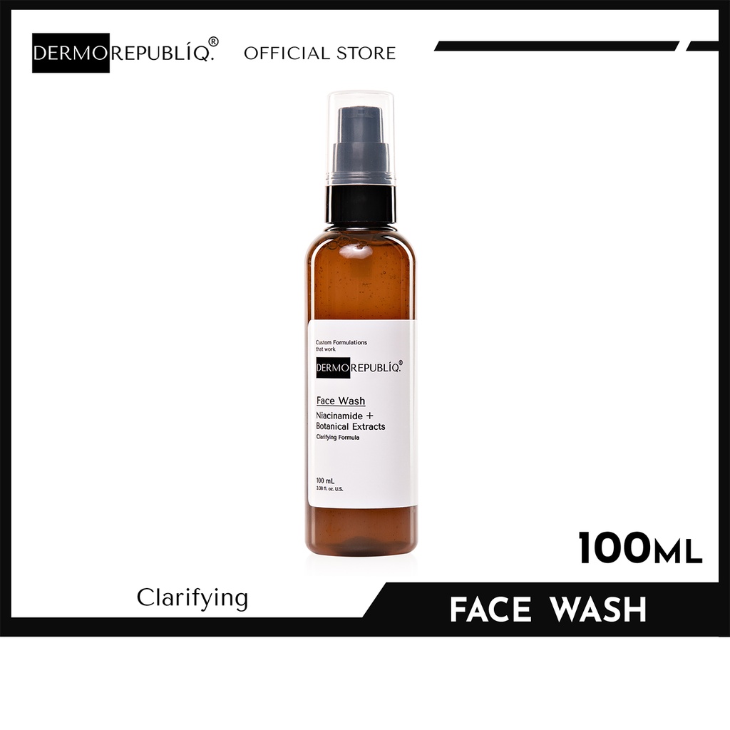 Dermorepubliq Clarifying Gentle Face Wash Niacinamide + Botanical