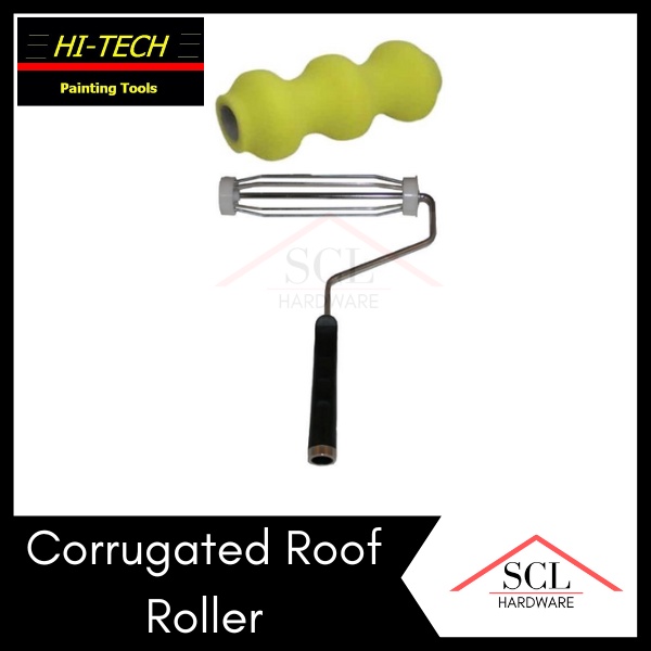 HiTech Corrugated Roof Paint Roller 9" Shopee Philippines