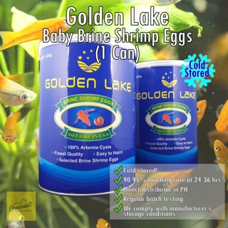 GOLDEN LAKE (DIRECT DISTRIBUTOR) - 1 CAN (425g)  -BBS Eggs Baby Brine Shrimp Hatchable Salt Lake US #1