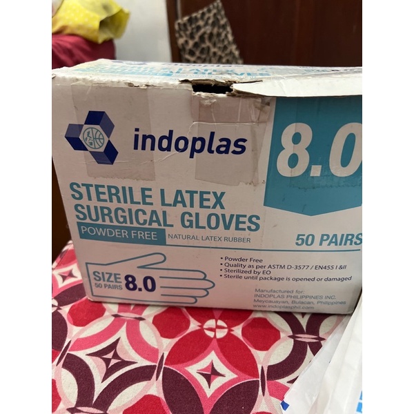 Indoplas Surgical Gloves Shopee Philippines