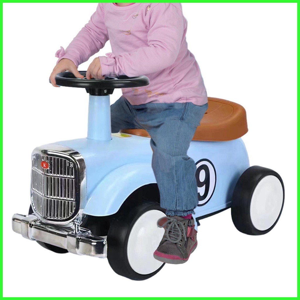 Kids Push Car Vintage Ride On Push Toy Car 3 In 1 Kids Car With Anti
