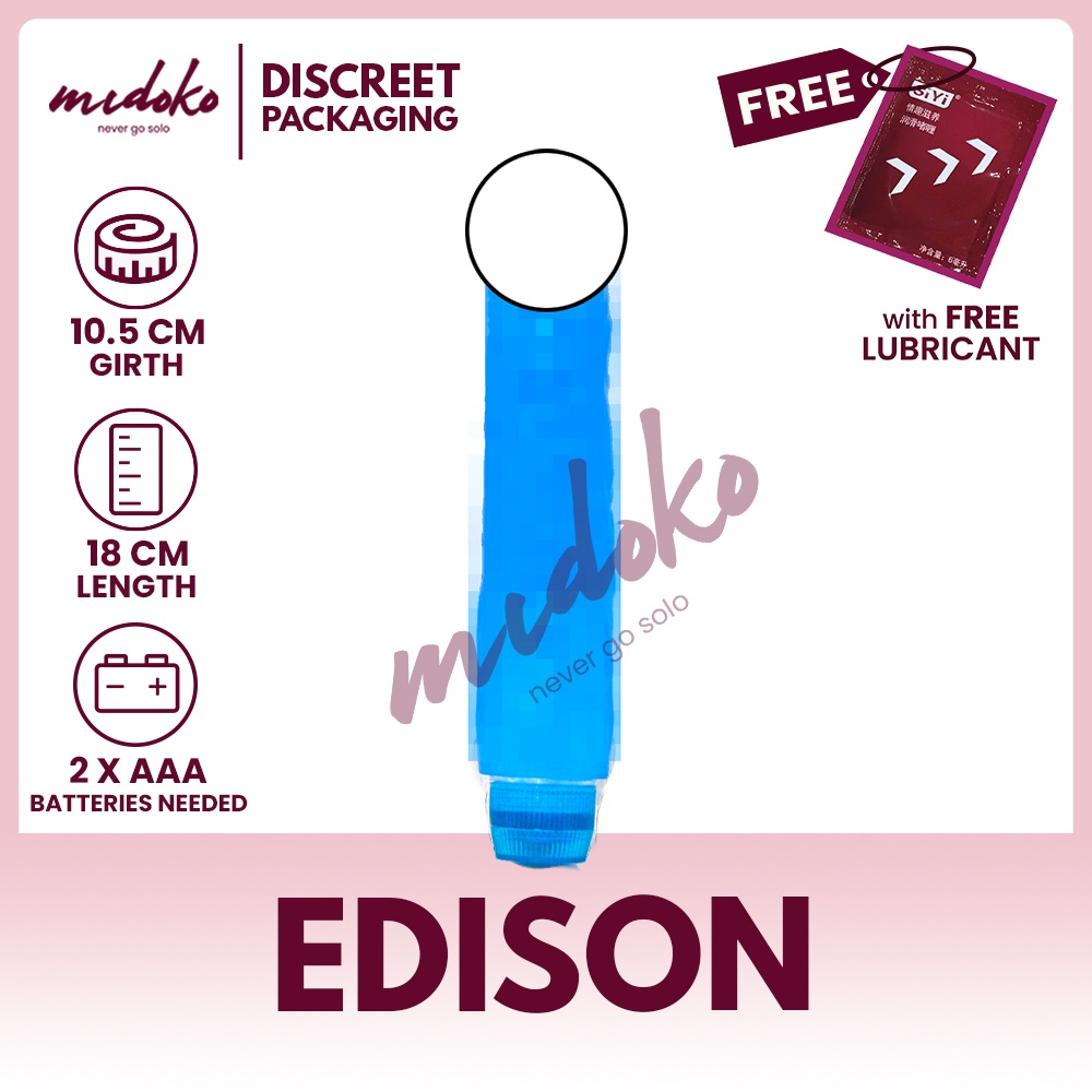 Midoko 7 inch Devil Penis Vibrator Dildo Blue Adult Sex Toys for Women and Girls