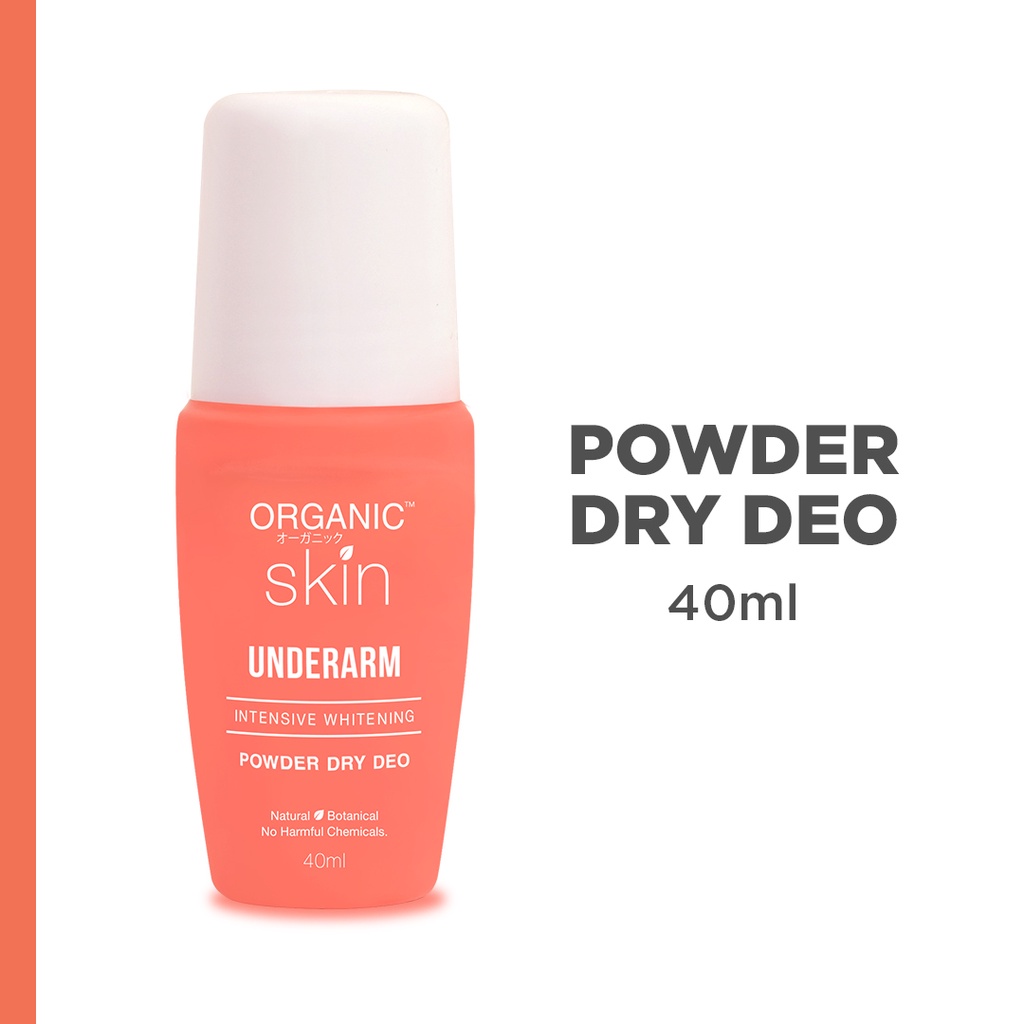 Organic Skin Japan Intensive Whitening Underarm Powder Dry Deodorant