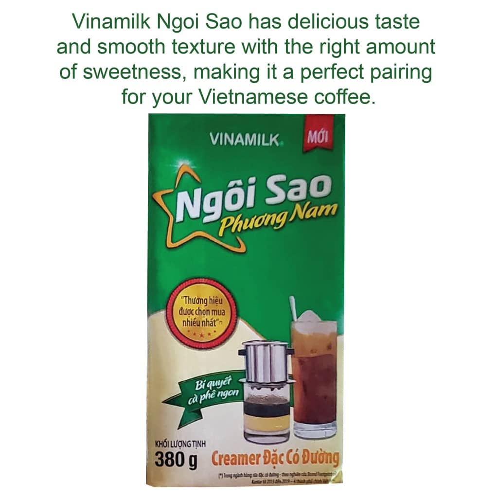 Vinamilk Ngoi Sao 380g (Vietnamese Condensed Milk) Shopee Philippines