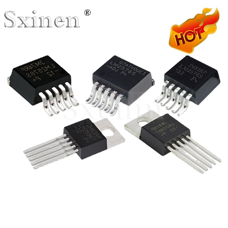 10PCS LM2576S-3.3 LM2576S-5.0 LM2576T-3.3 LM2576S-12 LM2576S-ADJ ...