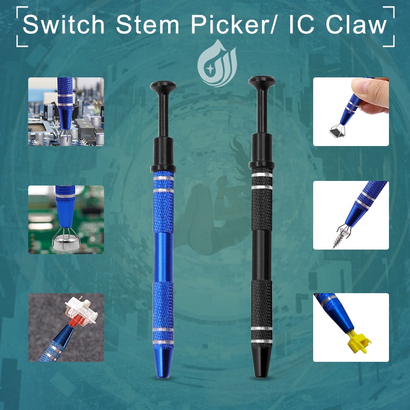 Amerteer Mechanical Keyboard Switch Stem Picker Holder IC Claw switch