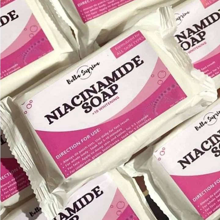 ORIGINAL Niacinamide Whip Soap by Beautysup.ph BELLA SUPRINA TIKTOK SKIN CARE WHITE