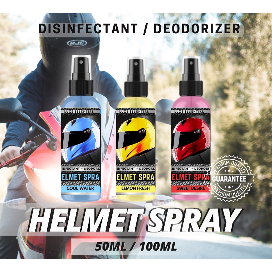 HELMET Spray disinfectant refresher refreshner deodorizer antibacterial