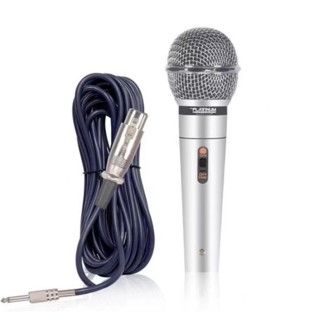 NEWCOD KS-5000 The platinum Karaoke Heavy Duty wired mic microphone best for videoke player