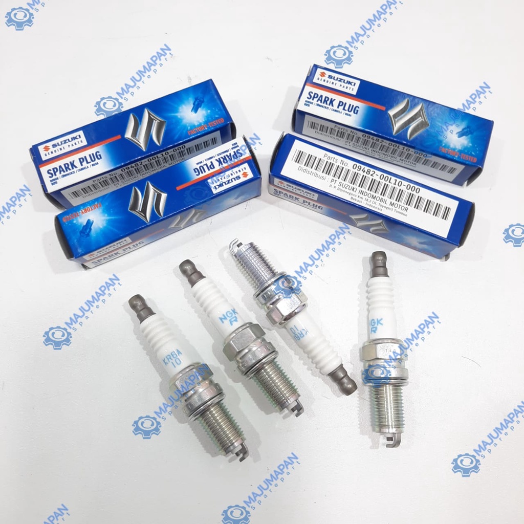 1Pc Silver White Spark Plug Spare Parts for Suzuki Ertiga Type 1 and 2