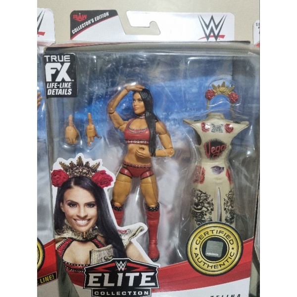 WWE Mattel Wrestling/Wrestler Elite Zelina Vega misb | Shopee Philippines