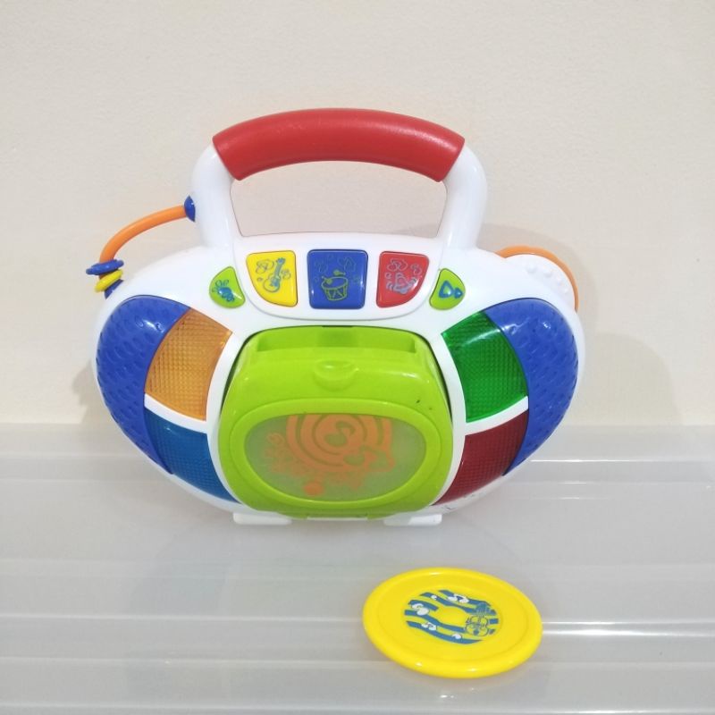 Preloved Happy Kid Radio CD Player Toy for Baby Kids Shopee Philippines