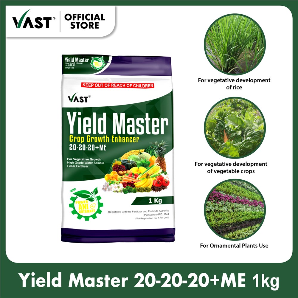 Vast Yield Master 20-20-20-ME Foliar Fertilizer 1kg