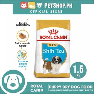 Royal Canin Breed Health Nutrition Shih Tzu Puppy Dry Dog Food 1.5kg