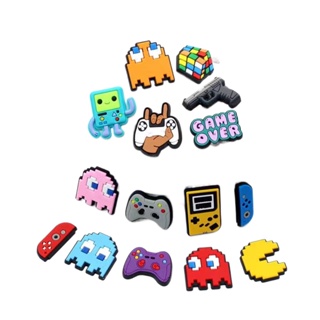 ﹍Game Series shoes accessories buckle Charms Clogs Pins for shoes bags Jibbitz Crocs