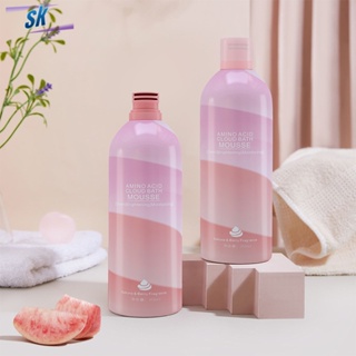 SK Pureyes Amino Acid Cream Mousse Shower Gel Whitening Perfume Body Wash 350ml