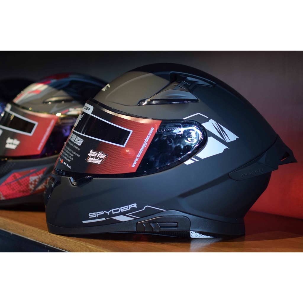 Spyder Recon 2 (Fullface, dual visor, free clear lens) Shopee Philippines