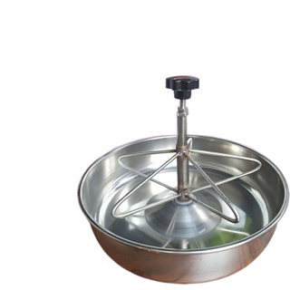 ✿Thickened stainless steel feeding trough for piglets bed pig feeder