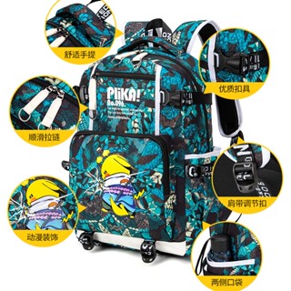 2022 new handsome schoolbags for primary school boys grades 3 to 6 ins tide cool print backpack for #2