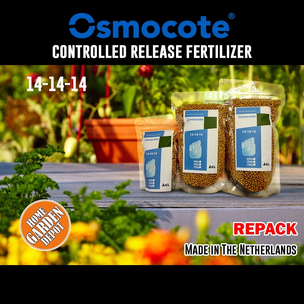 Osmocote Slow Release Fertilizer 141414 complete fertilizer 100g 300g 400g Shopee Philippines