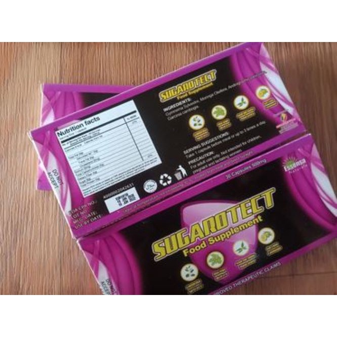◊1 BOX SUGAROTECT SUGAR BLOCKER 30 CAPSULES SOLD BY ABUNDANT LIFE